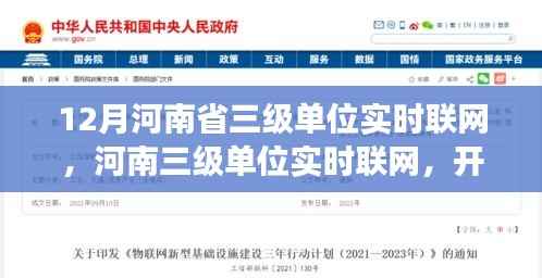 河南三级单位实时联网启动,冬日探秘之旅开启,与自然共舞的新篇章