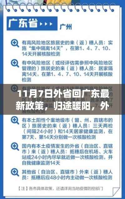 广东新篇章,外省归乡记,归途暖阳下的最新政策解读(11月7日更新)