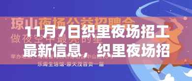 织里夜场招工最新动态,11月7日的新篇章与脉动影响