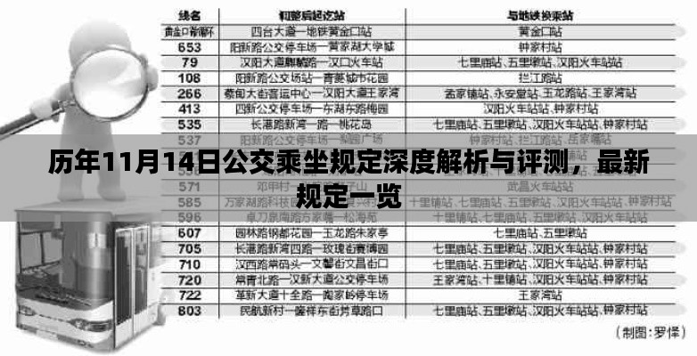 历年11月14日公交乘坐规定深度解析与评测,最新规定一览