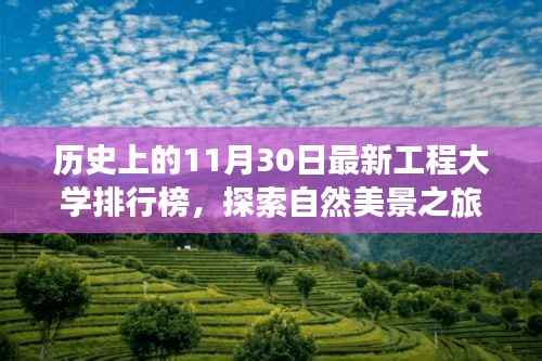 历史上的11月30日最新工程大学排行榜,启示与探索自然美景之旅