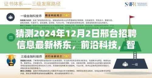 邢台桥东智能招聘先锋引领未来招聘新纪元,最新科技招聘信息揭晓,前沿科技智绘未来展望(猜测)