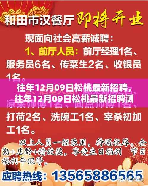 往年12月09日松桃最新招聘信息及测评介绍