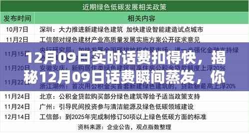 揭秘12月09日话费快速蒸发背后的真相,你的钱究竟去哪了?深度解读实时扣费疑云。