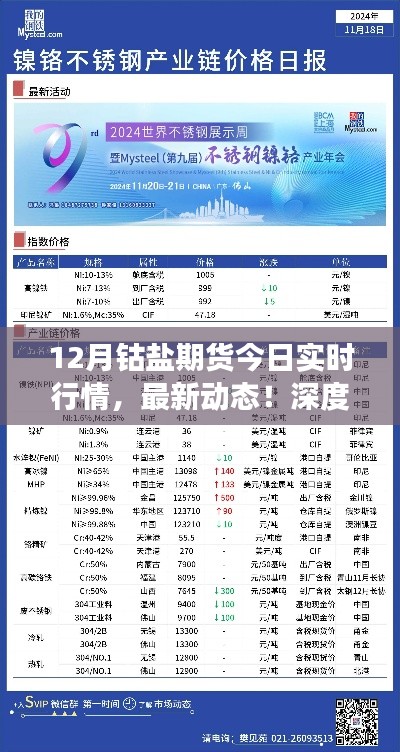 十二月钴盐期货实时行情深度解析,最新动态与市场走势洞悉