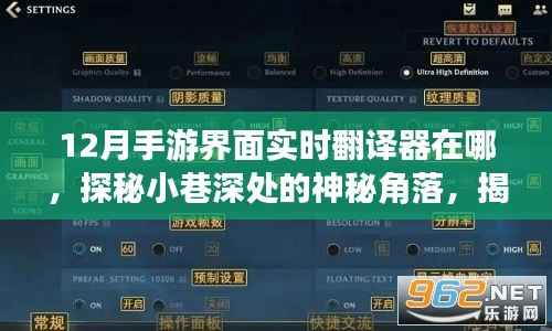 探秘神秘角落,揭秘手游界面实时翻译器所在的小巷小店
