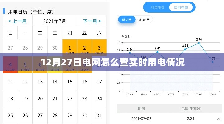 电网实时用电查询指南，12月27日如何查用电情况