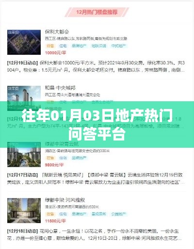 地产问答平台热门解答,专业解答尽在往年一月三日