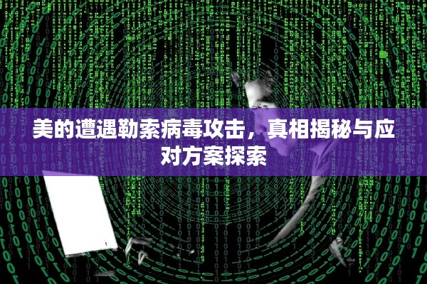 美的遭遇勒索病毒攻击,真相揭秘与应对方案探索