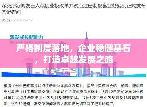 严格制度落地,企业稳健基石,打造卓越发展之路