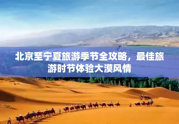 北京至宁夏旅游季节全攻略,最佳旅游时节体验大漠风情
