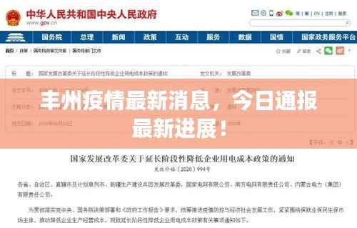 丰州疫情最新消息,今日通报最新进展!