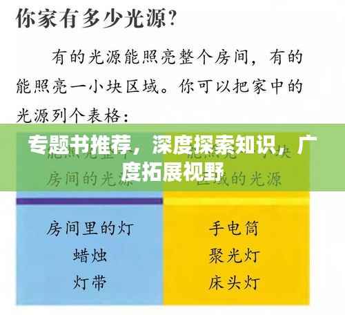 专题书推荐，深度探索知识，广度拓展视野