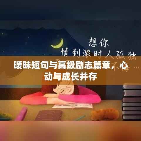 暧昧短句与高级励志篇章,心动与成长并存
