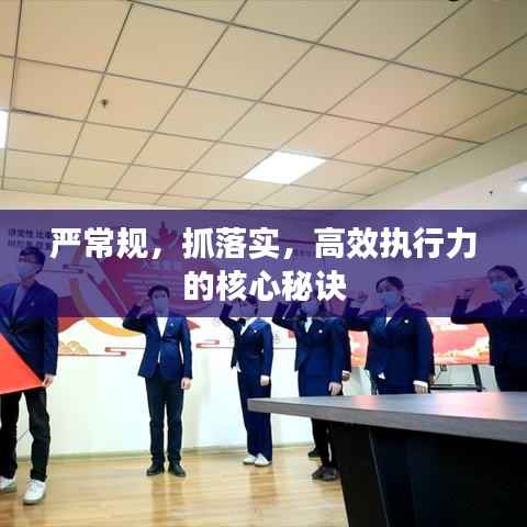 严常规,抓落实,高效执行力的核心秘诀